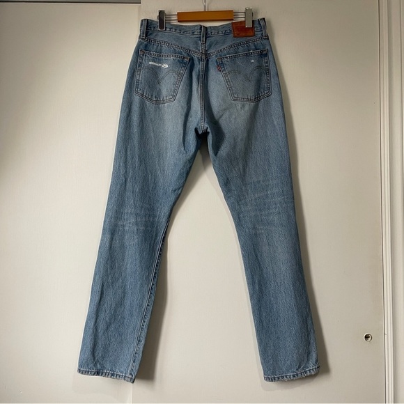 Levi’s Premium 501 High Waisted Straight Leg Jeans - Picture 5 of 8
